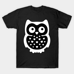 Black & White Owl T-Shirt